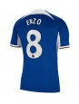 Billige Chelsea Enzo Fernandez #8 Hjemmedrakt 2023-24 Kortermet